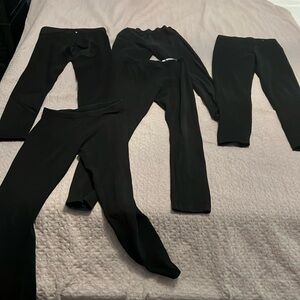 5 pairs of leggings size 10/12